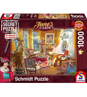 June's Journey, Salonkamer, 1000 stukjes - Puzzel