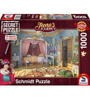 June's Journey, June's slaapkamer, 1000 stukjes - Puzzel
