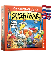 geharrewar in de sushibar - dobbelspel