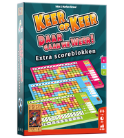 Scoreblokken Keer op Keer drie stuks Level 5, 6 en 7 - Dobbelspel